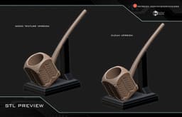 Thorin smoking pipe 3d model