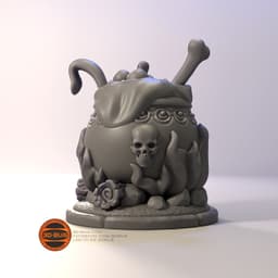Witchcraft Pot 3d model
