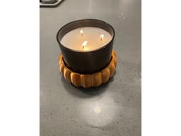Fall/Halloween Pumpkin Candle Dish 3d model