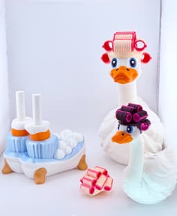 Spa Time Goose Gear for Porch Goose 3d model
