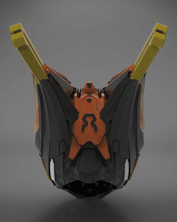 Valkyr's Helmet - Warframe 3d model