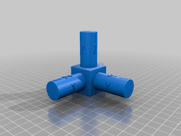 XYZ Axis/Plane Helper V2.0 3d model
