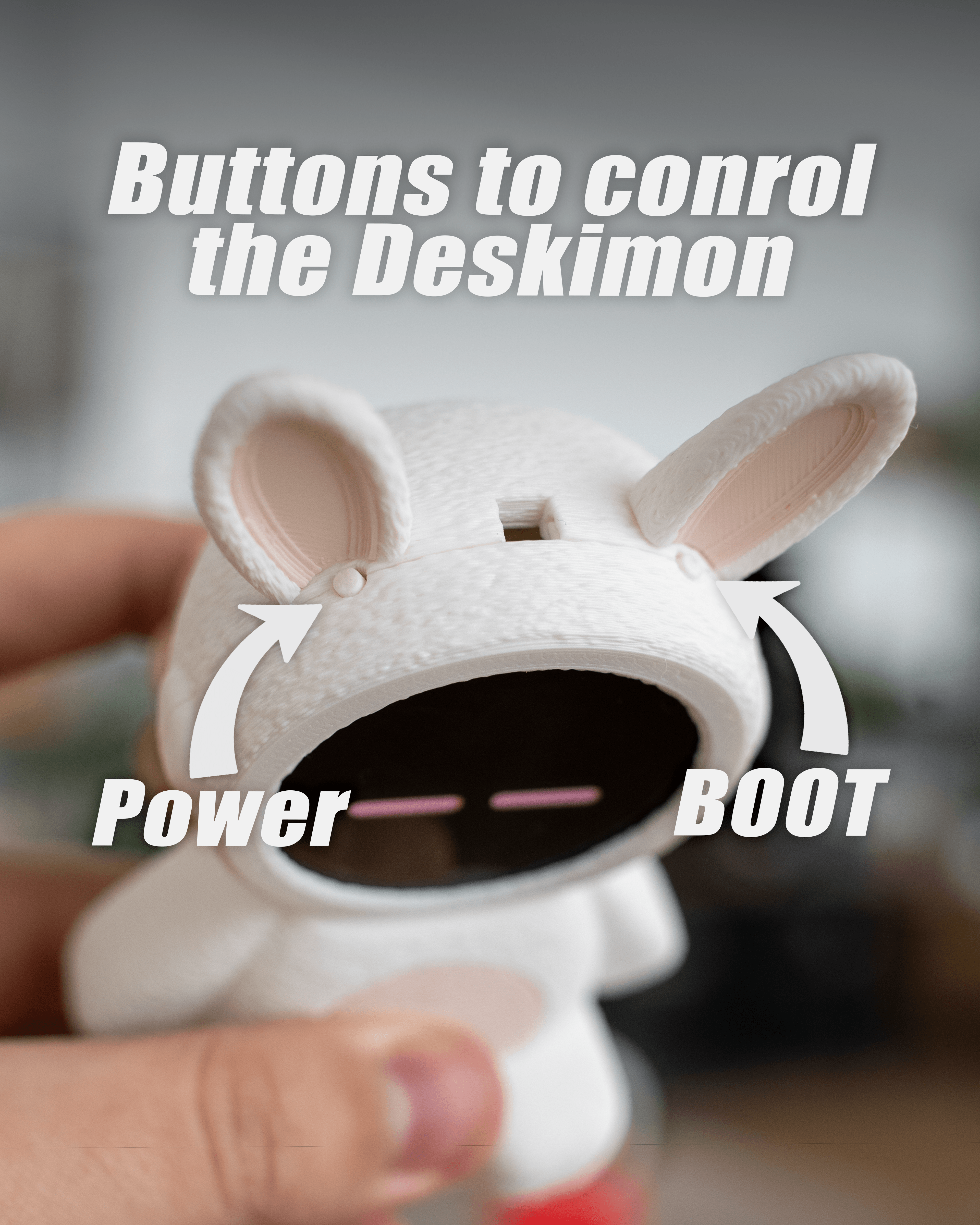 Deskimon - Hopper 3d model