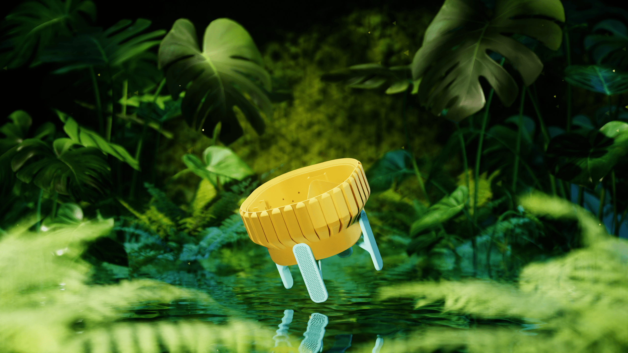 Plant Pot - Ripple S 3d model