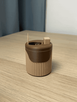 Toothpick Dispenser | Pop-up Toothpick Holder 3d model