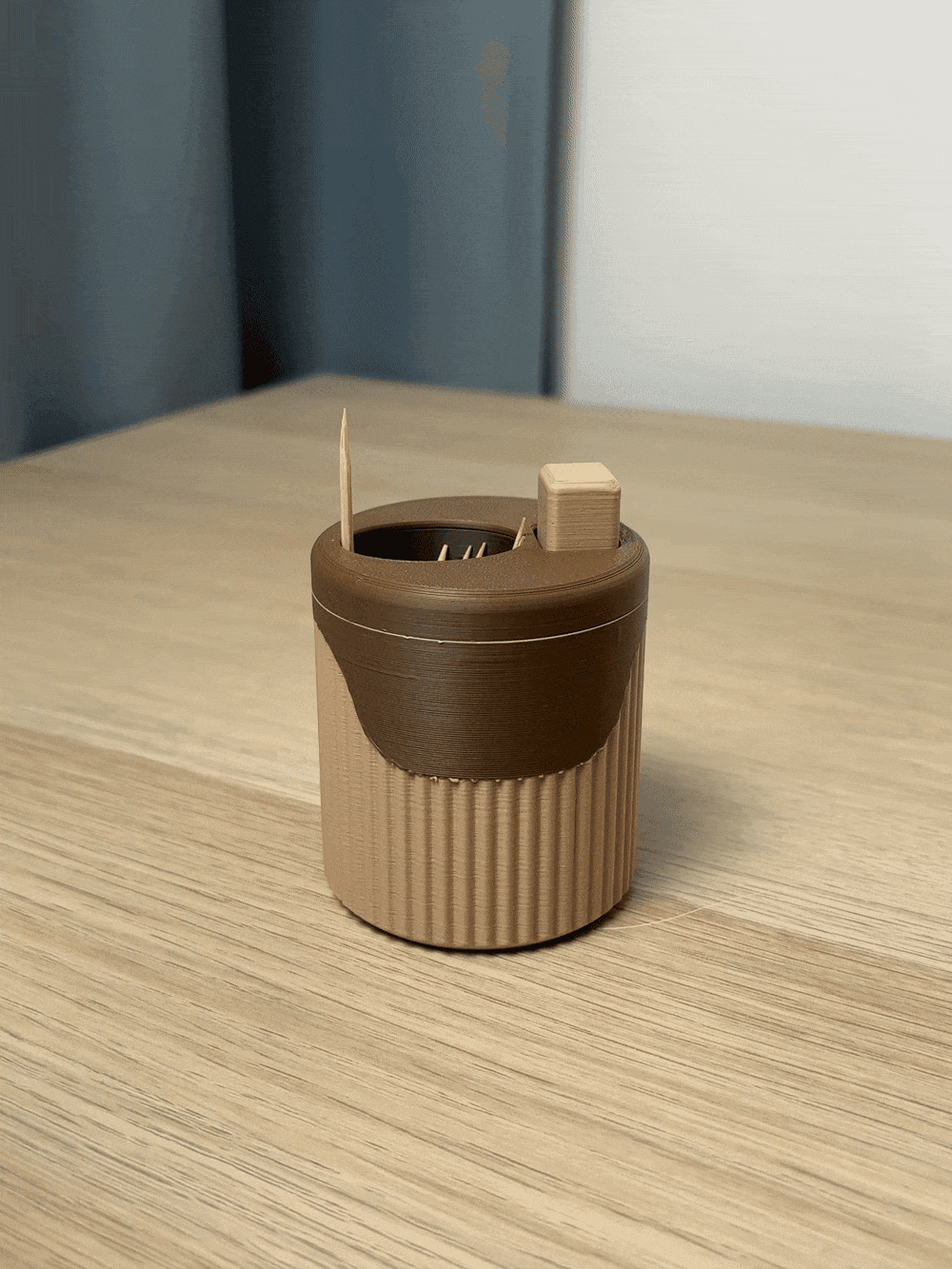 Toothpick Dispenser | Pop-up Toothpick Holder 3d model