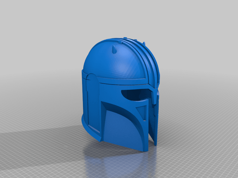 The Armorer helmet 3d model