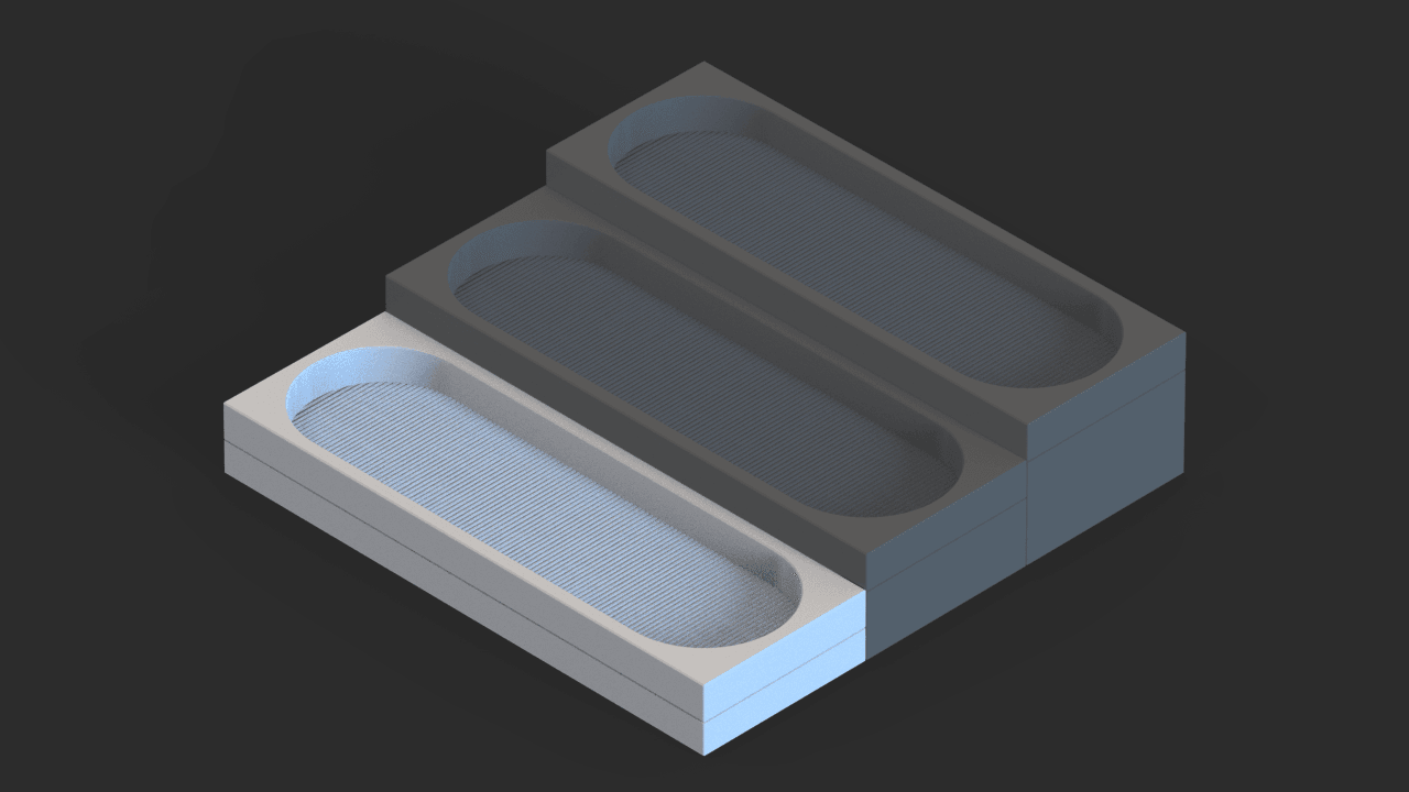 BLOQ.01 (Modular Perfume Tray Organizer) 3d model