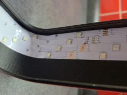 Square Lamp (LED strip) 3d model