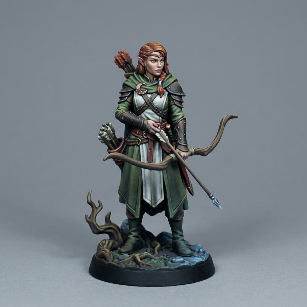 Iris and Orin - Moonlit Sharpshooter STL - Wildwood Women Rangers 3d model