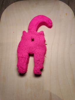 Cat Butt Cookie Cutter 3d model
