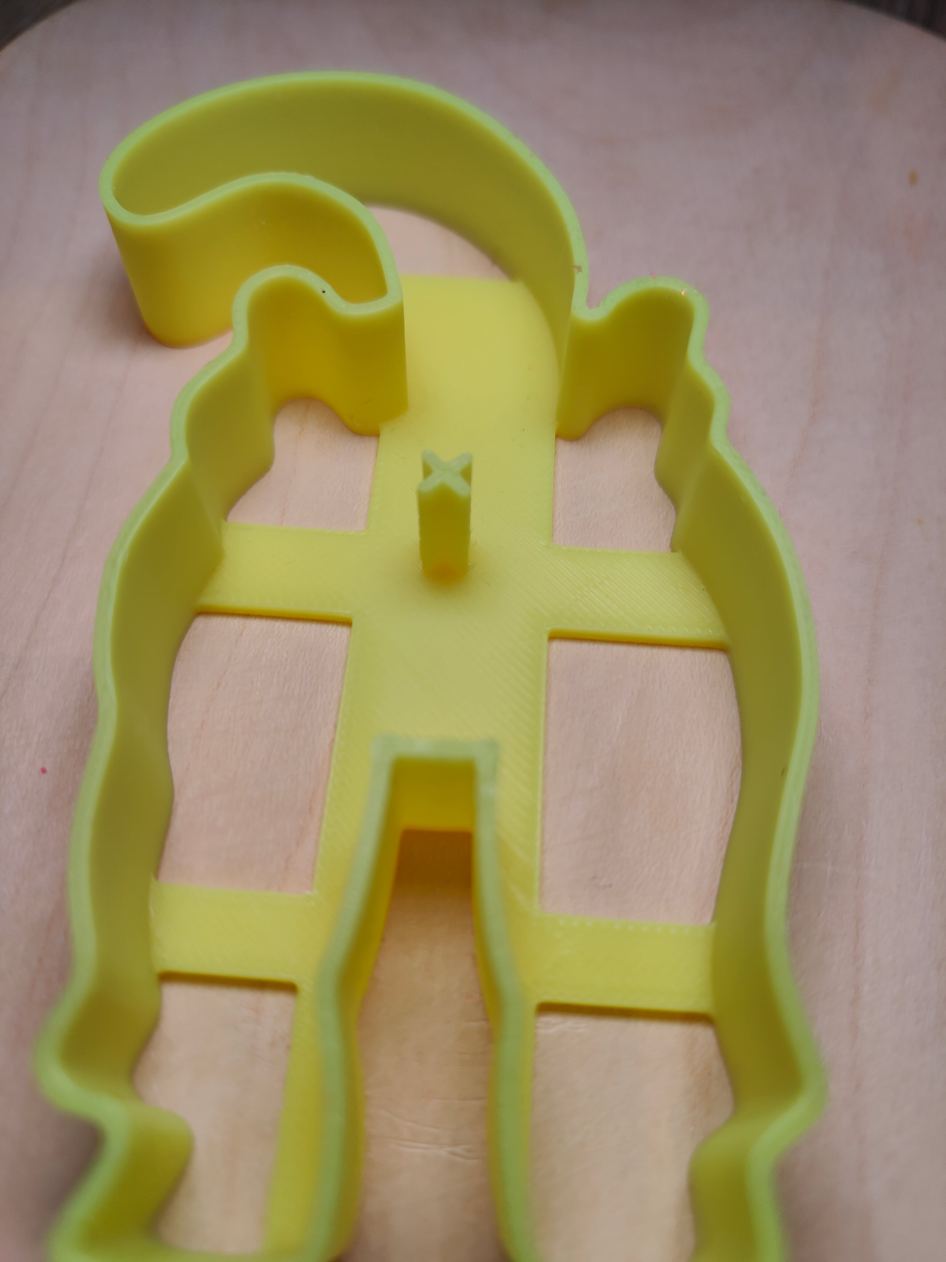 Cat Butt Cookie Cutter 3d model