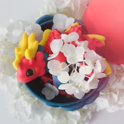 Kaida and Egg 3d model