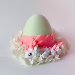 Kaida and Egg 3d model