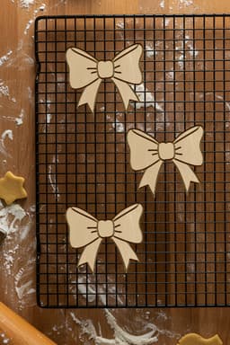 Bow Tie Cookie Cutter, Biscuit Cutter 3d model