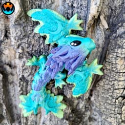 Tiny Lunar Dragon & Wyvern 3d model