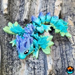 Tiny Lunar Dragon & Wyvern 3d model