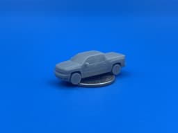 Chevy Silverado N-Scale with Bed Cover 3d model