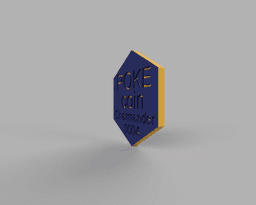 Charmander Pokemon PokeCoin 3mf 3d model
