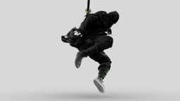 Ninja Shadow Leap 3d model