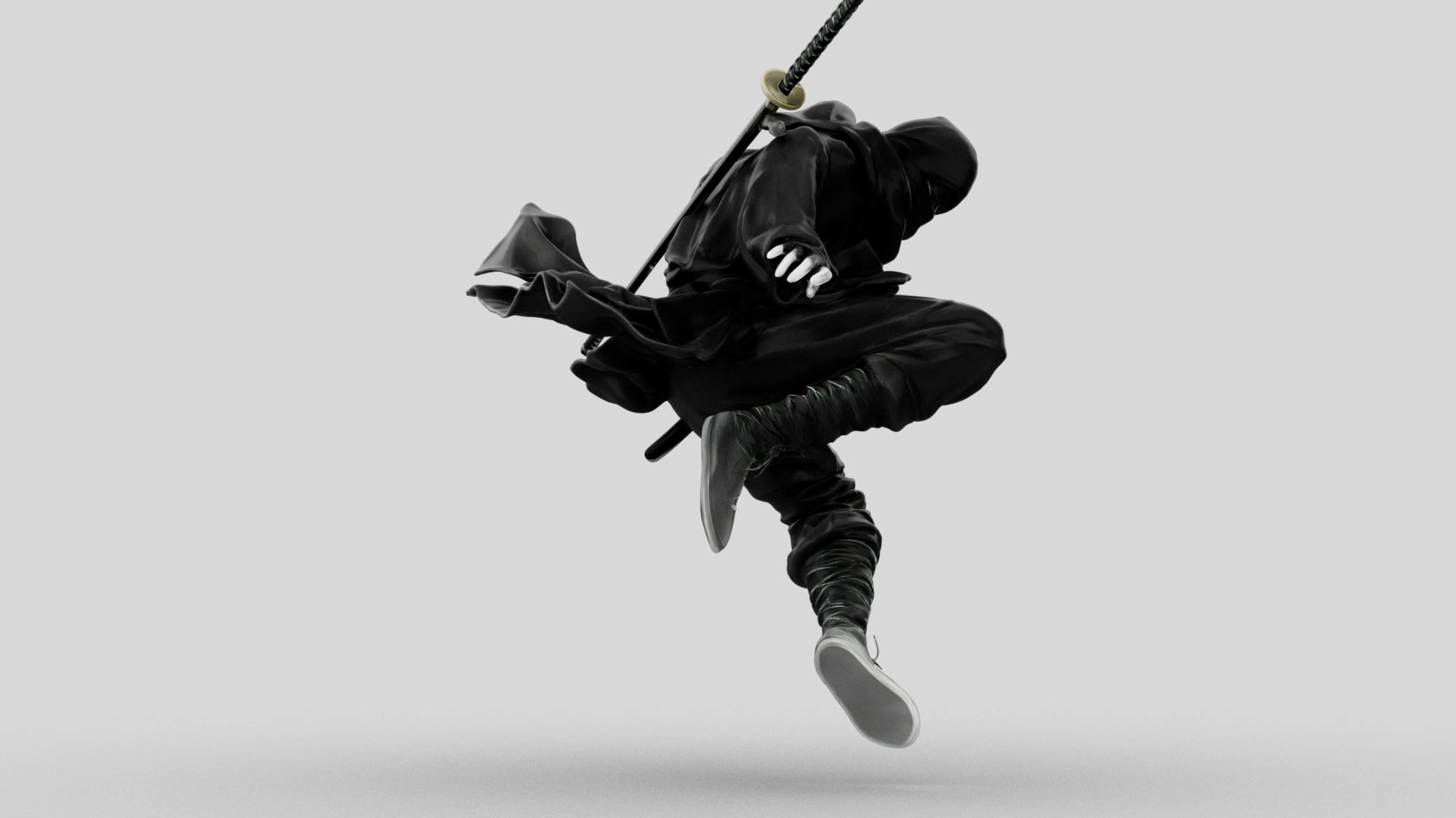 Ninja Shadow Leap 3d model