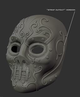 Deatheater mask 3d model