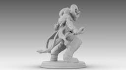 Ivory Horned Sentinel 3d model