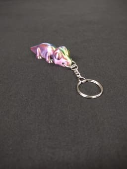 Lizard Keychain 3d model