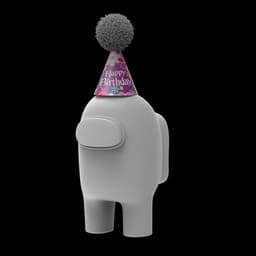 Among us hats 3d model