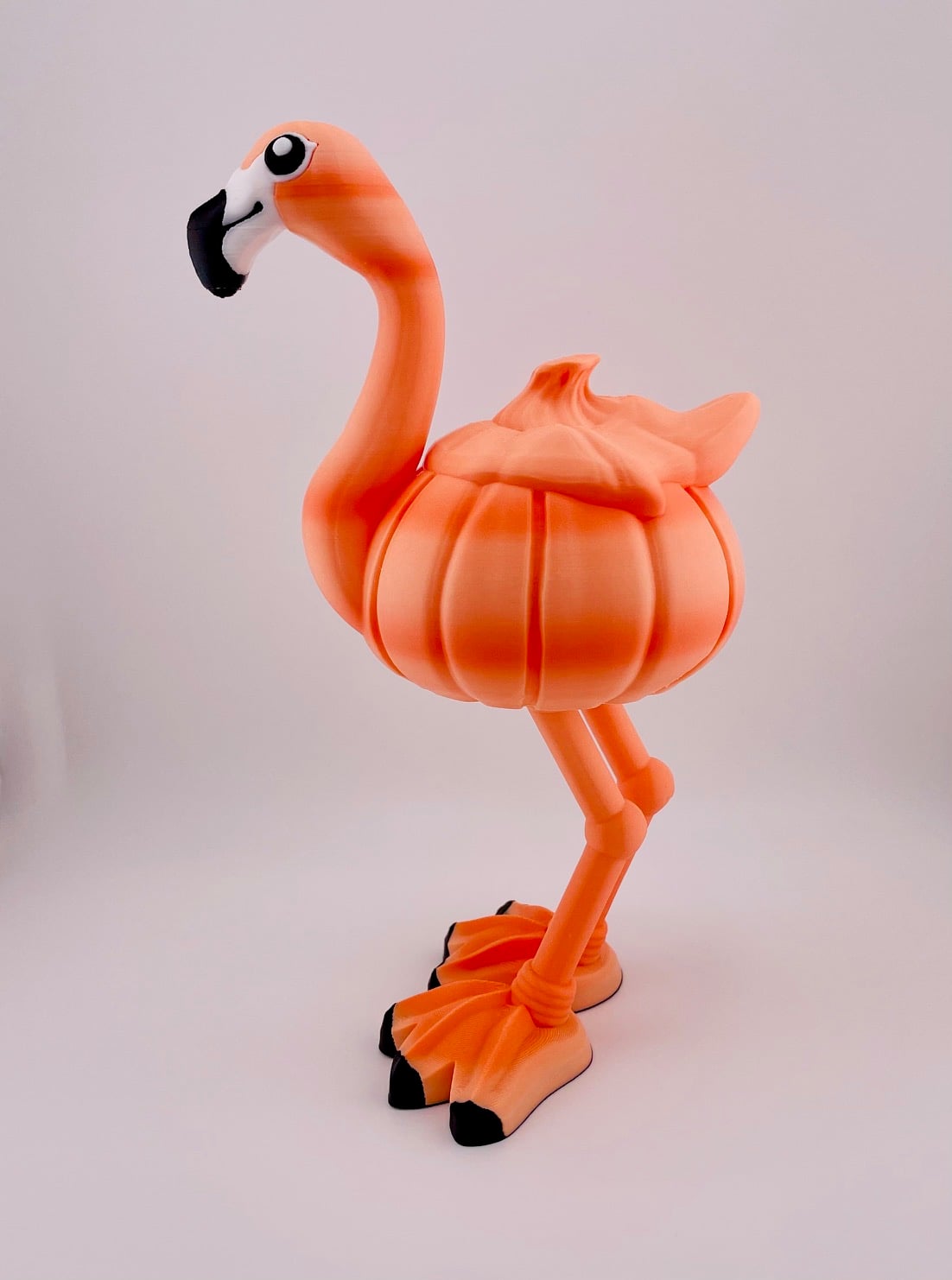 Pumpkin Flamingo 3d model