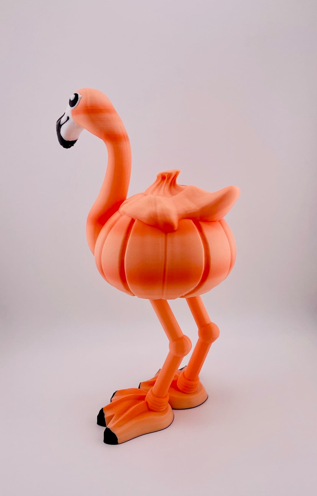 Pumpkin Flamingo 3d model