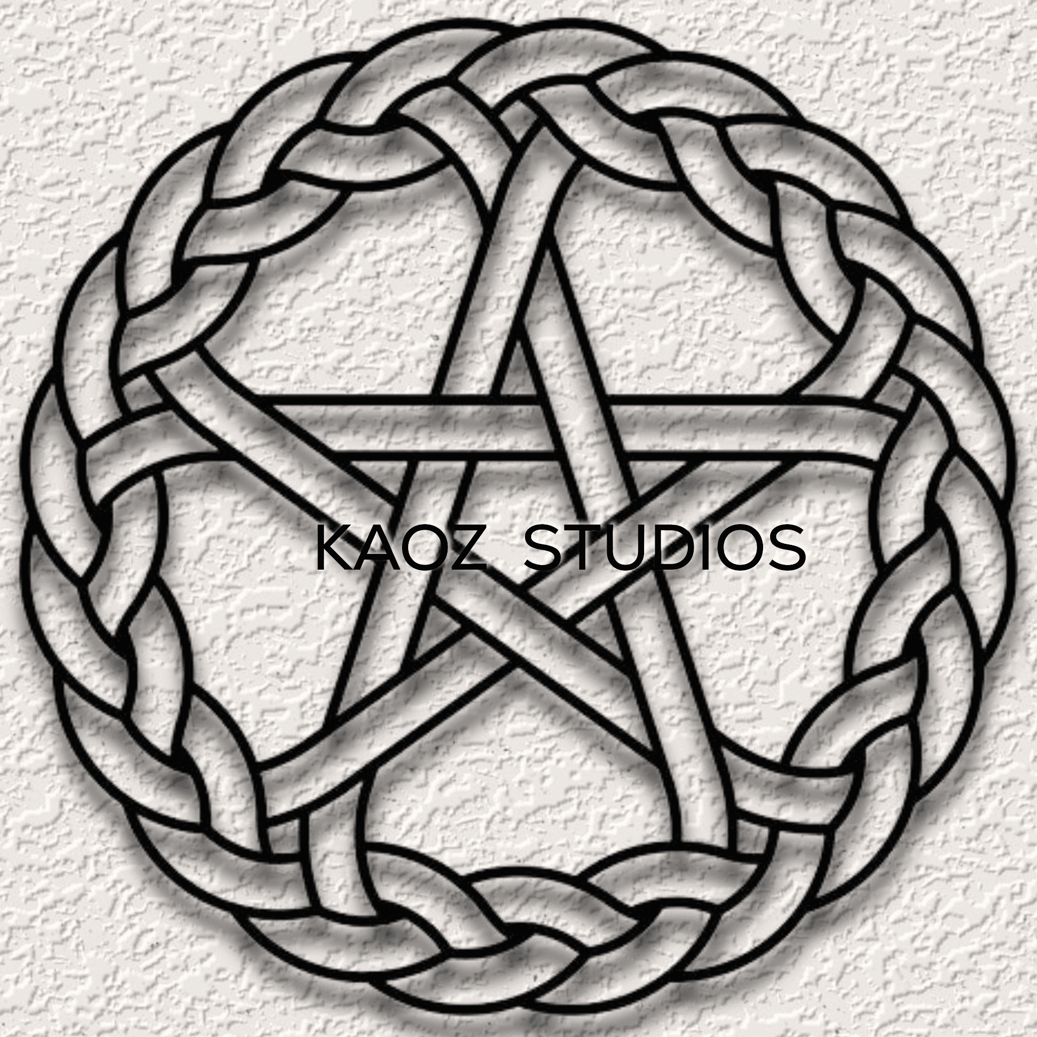 braided star wall art space wall decor star decoration celtic knot 3d model