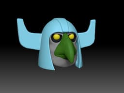 Birdman Head MOTU Classics 3d model