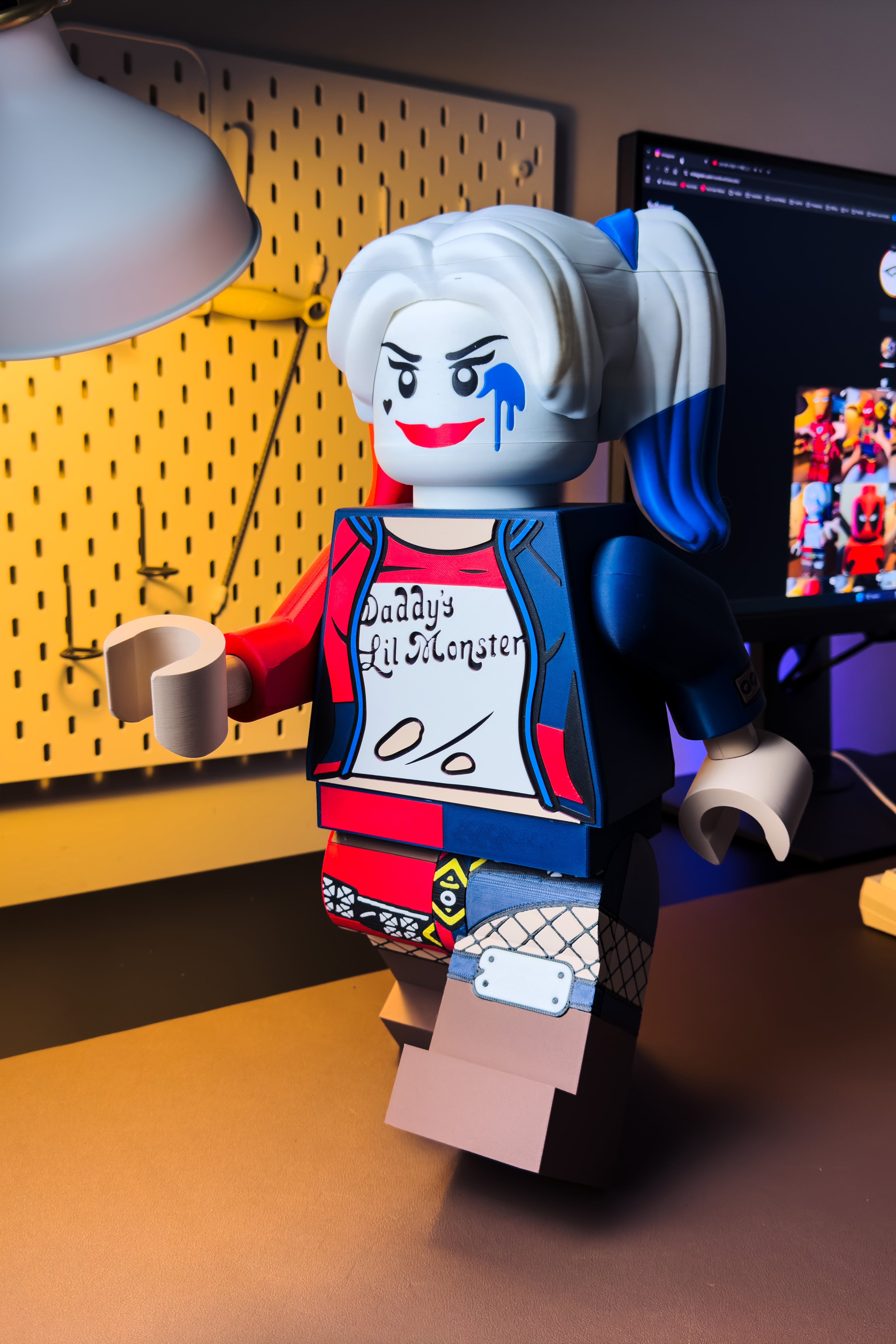 Harley Quinn Modular Figure 3d model