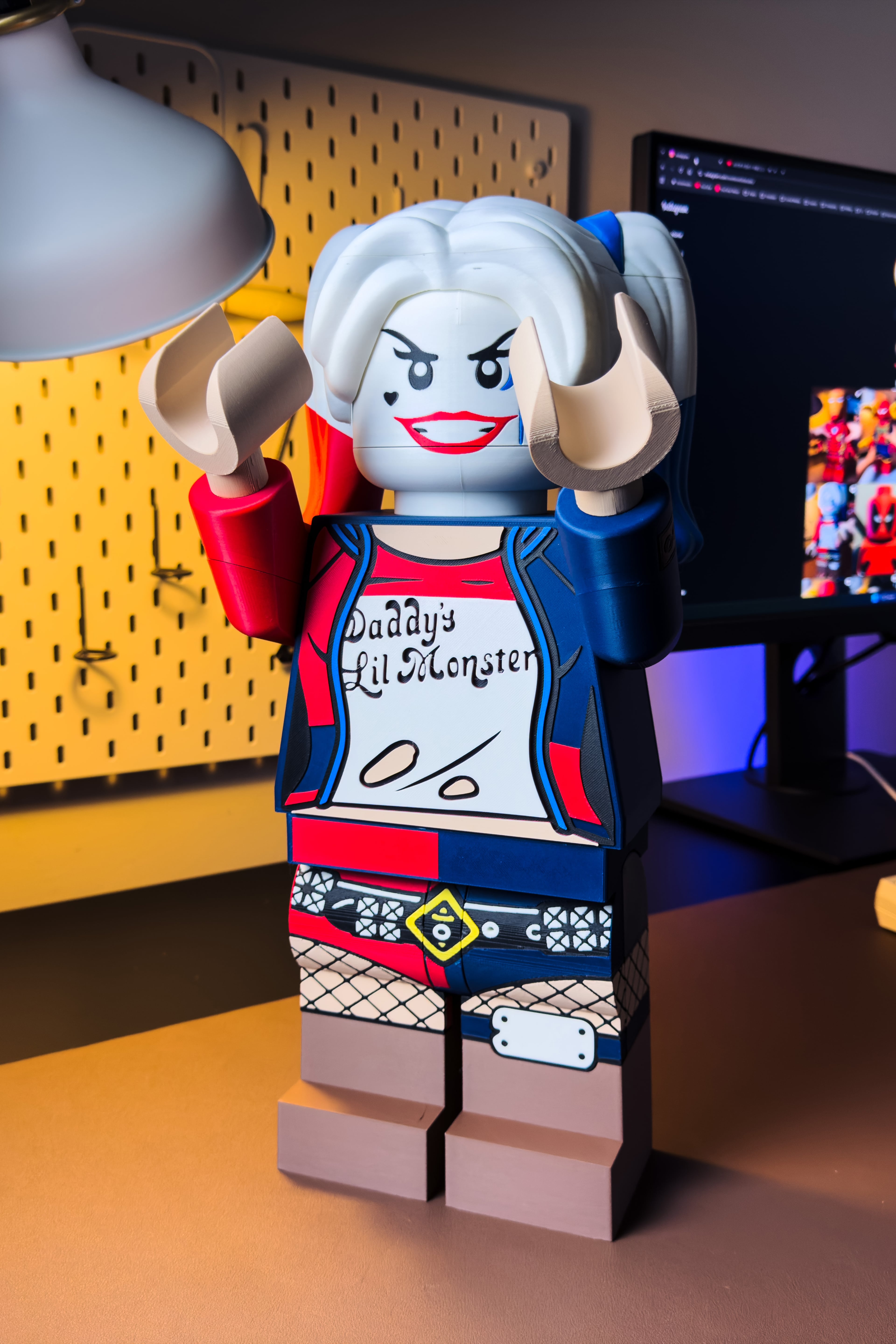 Harley Quinn Modular Figure 3d model