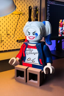 Harley Quinn Modular Figure 3d model