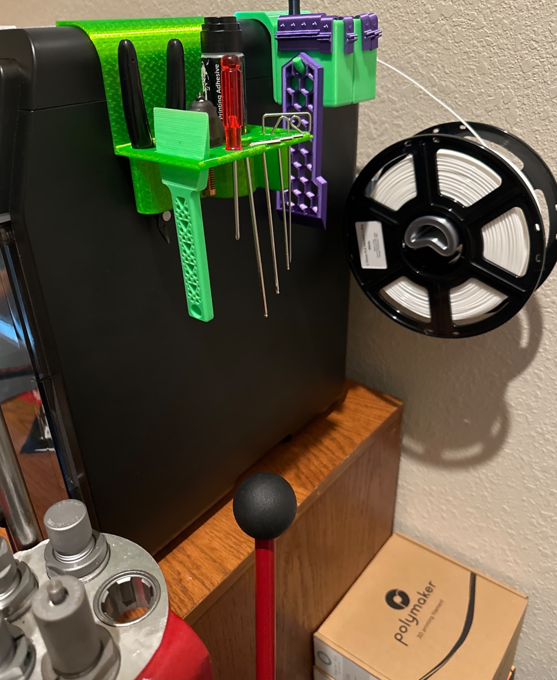 Flashforge adventurer 5M pro spool side mount.stl 3d model