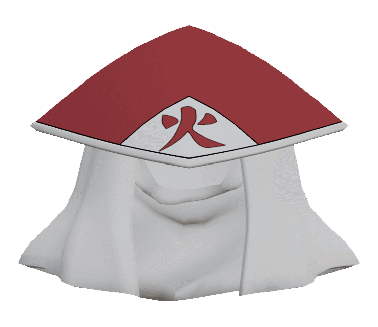Hokage Hat 3d model