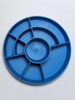 Spinning Stationary Pen Pots 3d model