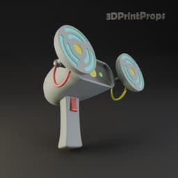 Mindblower gun from Rick and Morty 3d model
