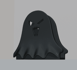 Spooky Ghost Napkin Holder 3d model