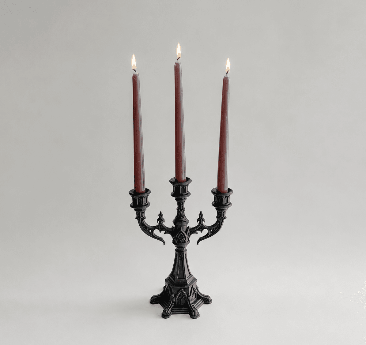 Gothic Candelabra 3d model