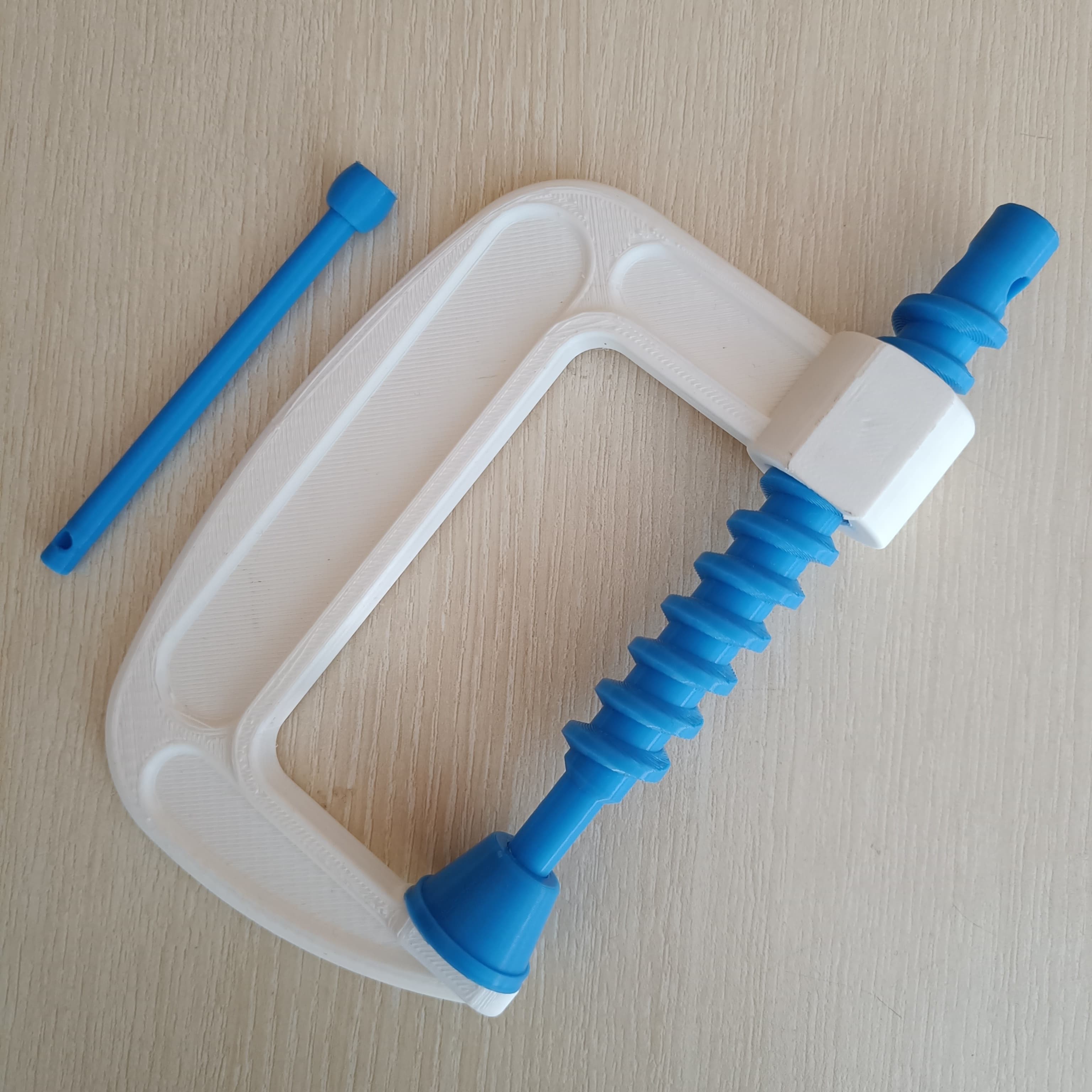 C-Clamp Working 3D Print model 3d model