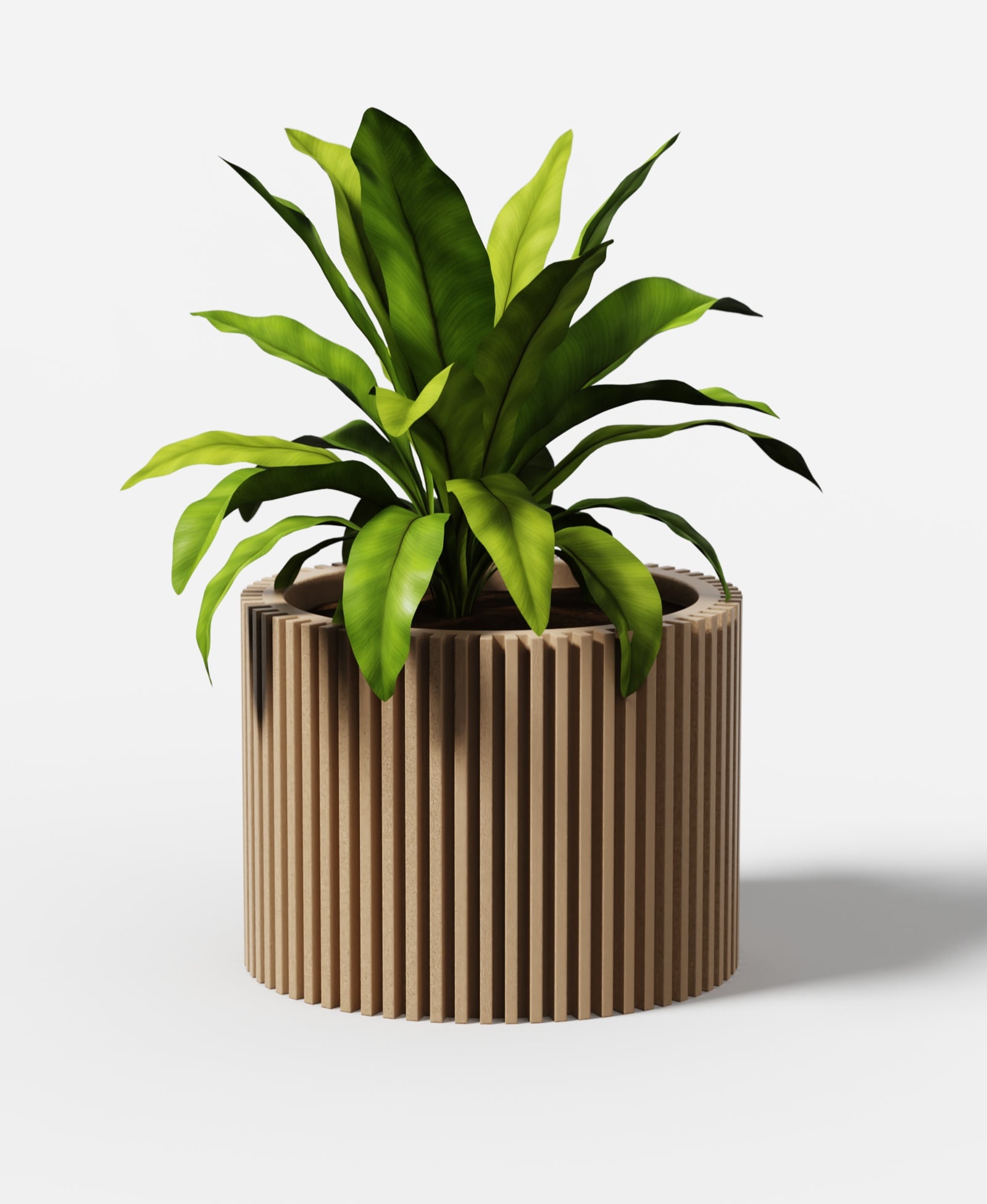 Mini planter- FIN Collection - Planter Set 3d model