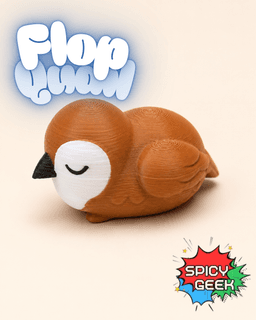 Flop Quail 3d model
