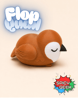 Flop Quail 3d model