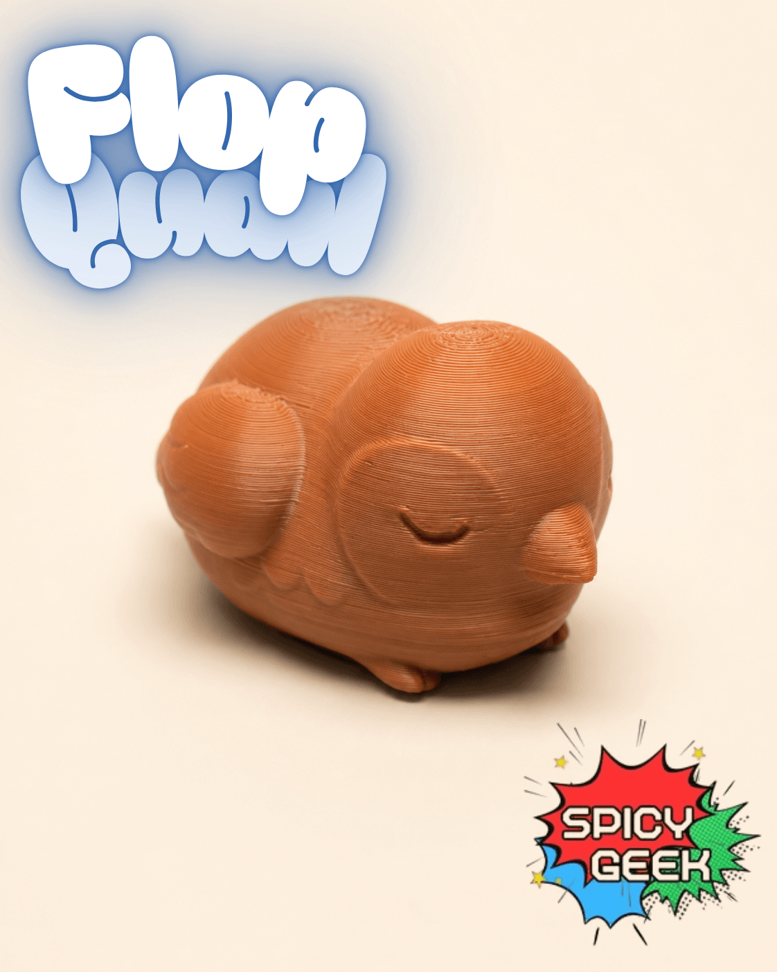 Flop Quail 3d model