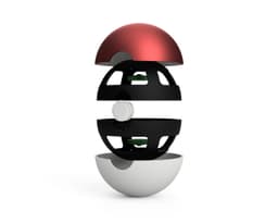 Pokeball V1 3d model