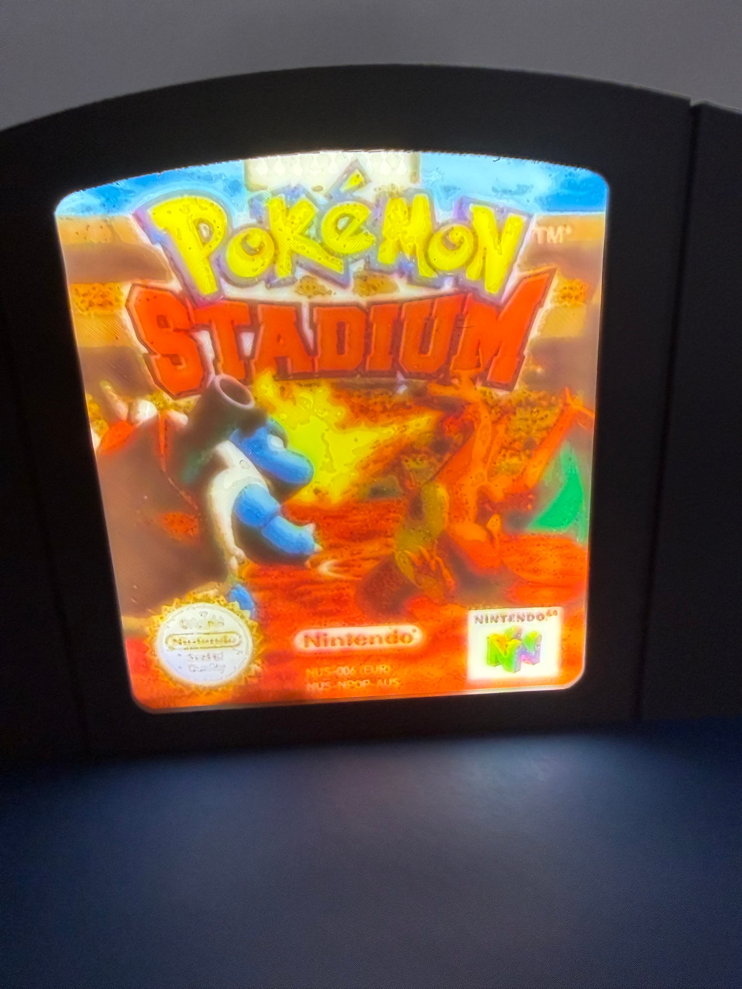 Nintendo 64 Cartridge Lithophane 3d model