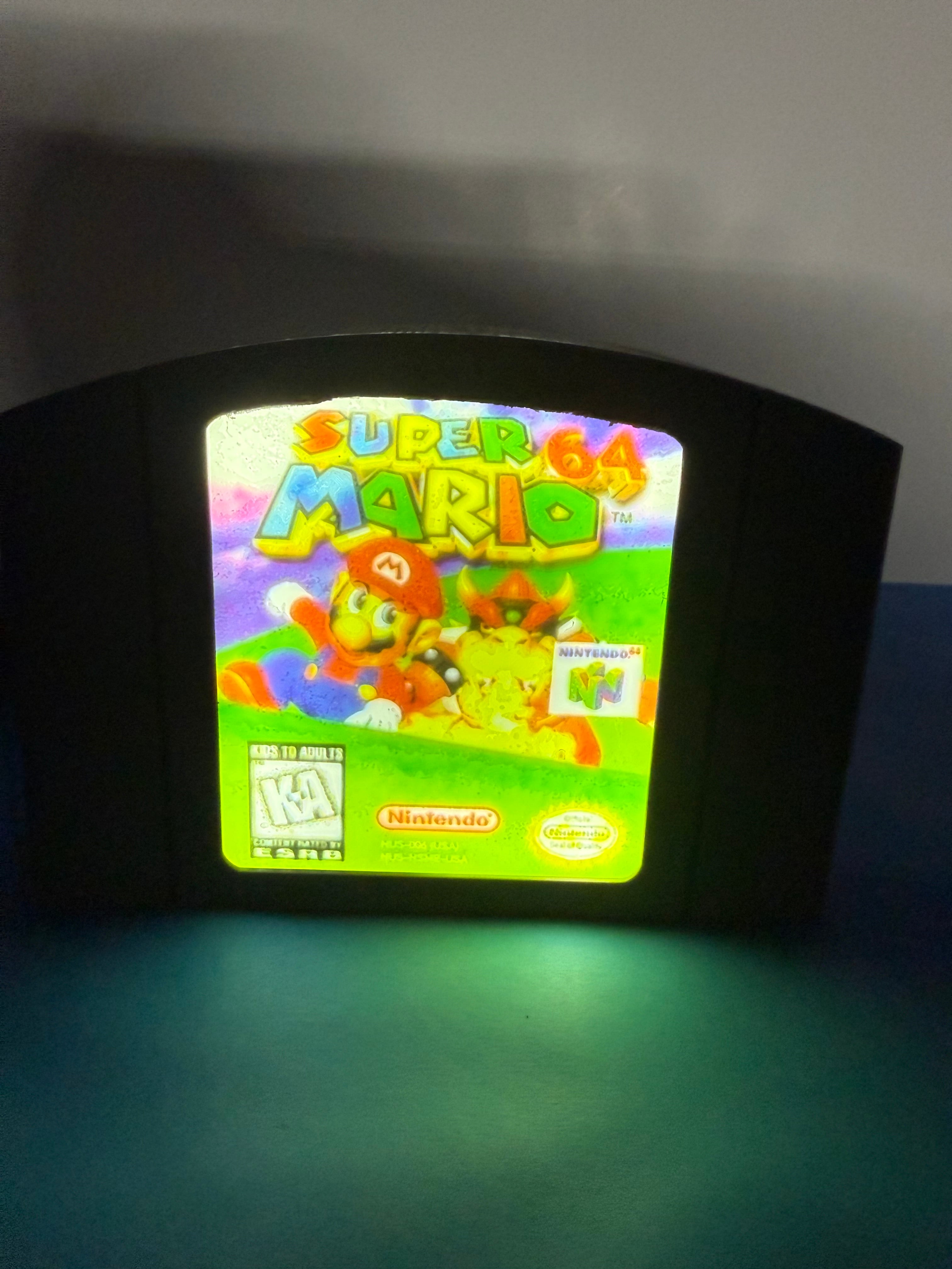 Nintendo 64 Cartridge Lithophane 3d model